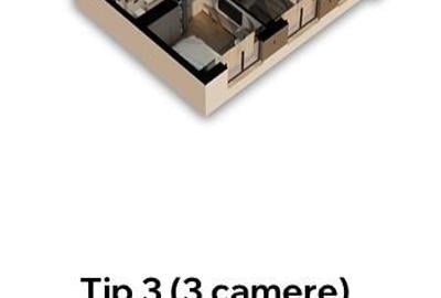 Apartamente 3 camere ultracentral Falticeni – Vesta Central – Bloc 2 – de la 96. - 1