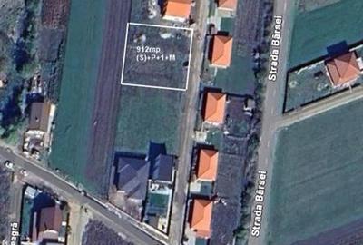 Teren de casa, 912mp, 27ml, P+1+M, utilitati - Stupini, Brasov - 1