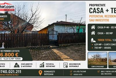 Casă individuală cu 5 camere în Românești