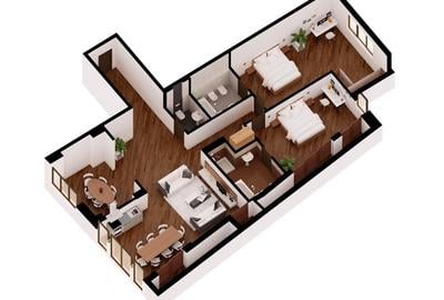 3 camere Dorobanti - 2