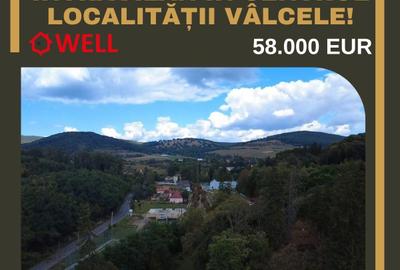Teren Construcții intravilan de 2642 mp, în Vâlcele