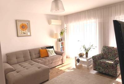 Apartament cu 2 camere semidecomandat, mobilat în Floreasca