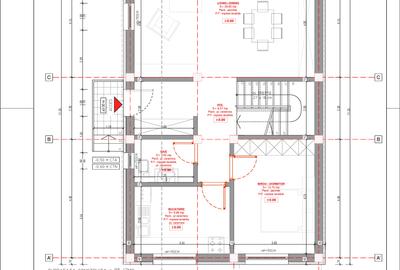 VILA INDIVIDUALA P+E+Pd, 175mp, TEREN 311mp, MĂGURELE, 175.000€+TVA - 27