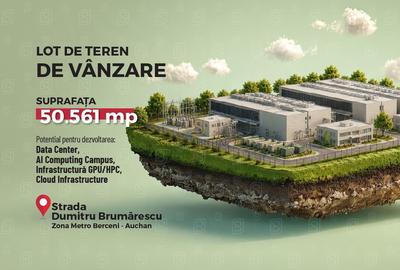 Teren Construcții intravilan de 50561 mp, în Berceni