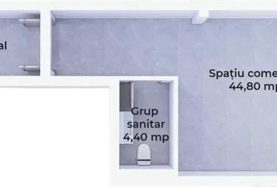 Spațiu comercial cu vitrină, 64,55 mp, Avantgarden - 4