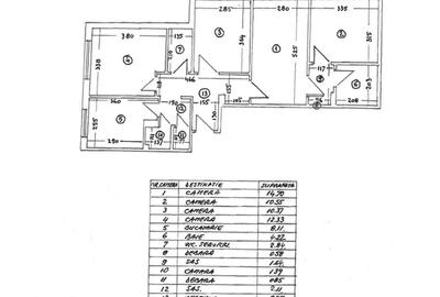 De inchiriat - Apartament 4 camere Metrou Brancoveanu - 10