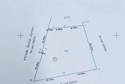 Teren Construcții intravilan de 640 mp, în Copou
