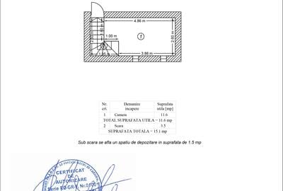 Vilă de închiriat P+1+M cu subsol, curte de 1.000 mp și livadă - 45