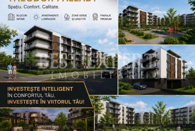Apartament cu 2 camere semidecomandat în Theodor Pallady