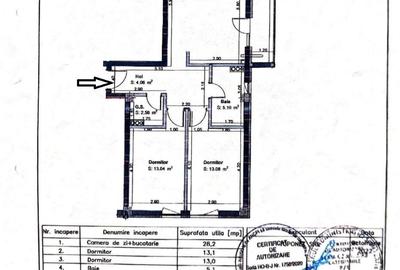 Apartament la cheie cu 3 camere,66 mp,2 bai, etaj 1,zona Jysk Floresti - 8