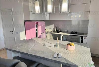 Penthouse cu 3 camere, 112 mp, vedere panoramica la Lacul Baneasa - 6