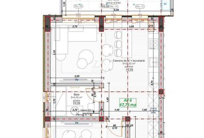 Bloc nou cu finisaje superioare. Etaj intermediar. Loc de parcare - 8
