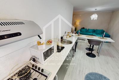 Apartament cu 3 camere, 57mp utili+balcon, mobilat, Tilisca - 6