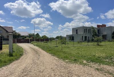 Domnești, Str Teiului, teren 1500mp, 40ml deschidere, utilități. - 2
