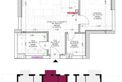 Apartament 2 camere Vivalia Grand, zonă centrală Tipografilor - 4