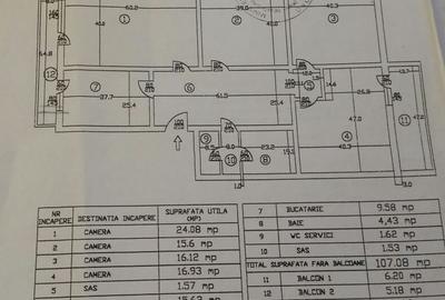 Comision 0 !!! Primaverii, parter inalt ,2 balcoane, bloc de 3 etaje ,1995 - 10