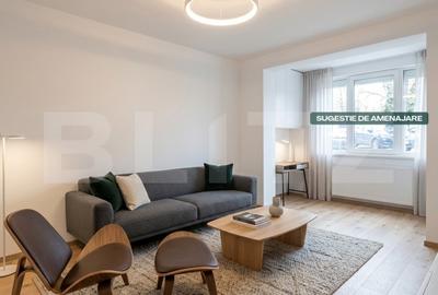 Apartament cu 2 camere semidecomandat, mobilat în Tudor