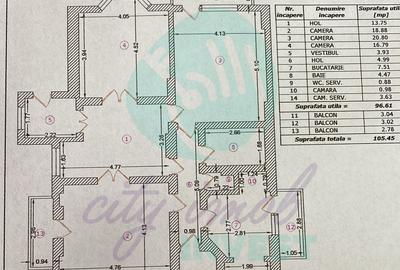 4 camere in Vila interbelica 106mp-Centrala proprie- Calea Calarasilor - 3