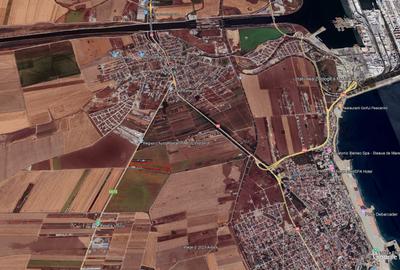 Teren de vanzare in Agigea zona DN 38 - 1