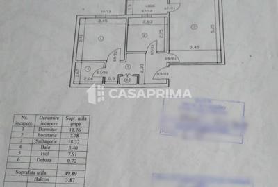 Apartament cu 2 camere decomandat în Nicolina