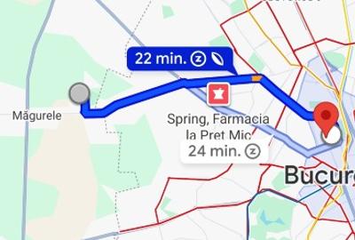 Teren Comuna Măgurele la   granita cu sectorul 5 strada fermei , atomistilor - 5