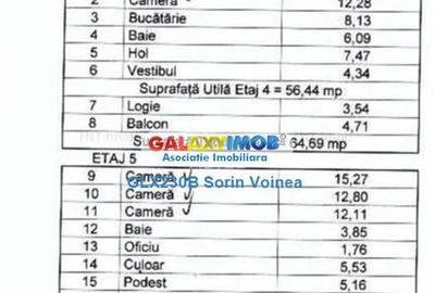 Apartament 5 camere Pacii Militari | duplex | 3 min. metrou | 131mp - 14