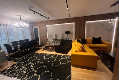 Apartament cu 4 camere decomandat, mobilat în Herăstrău