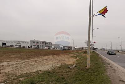 Teren 7,868mp, Aeroportul Oradea / DN E71/viitorul sens giratoriu - 7