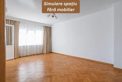Apartament cu 3 camere decomandat, mobilat în Inel II