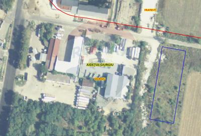 De Vanzare Teren Industrial/Comercial Giurgiu | Soseaua Bucuresti, DN5 - 6