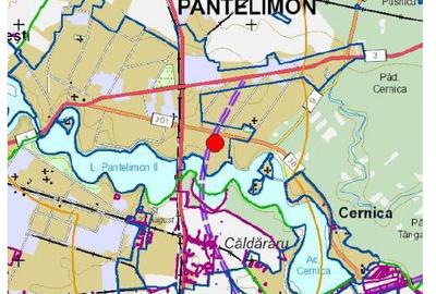 Teren intravilan 12828 mp  Cernica/Pantelimon langa autostrada- comision 0! - 2