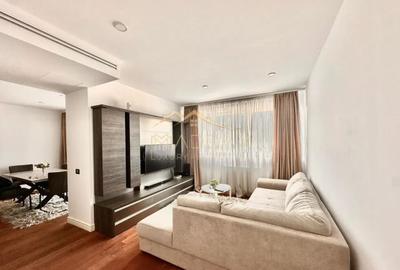 Apartament cu 2 camere semidecomandat, mobilat în Băneasa