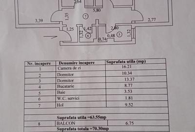 Vand  Apartament 3 Camere - Braila - 1