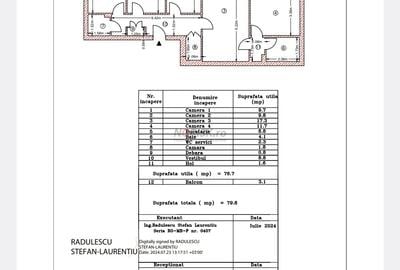 4 Camere | Teiul Doamnei | 80m | Parcare | Centrală Bloc - 12