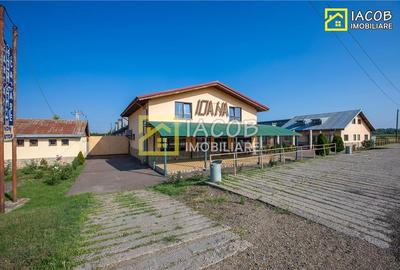 Pensiune cu 15 camere de cazare, restaurant, corpuri administrative, terenuri cu - 6