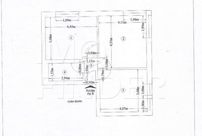 Apartament 2 camere  57 mp, demisol luminos, garaj în Bună Ziua - 4
