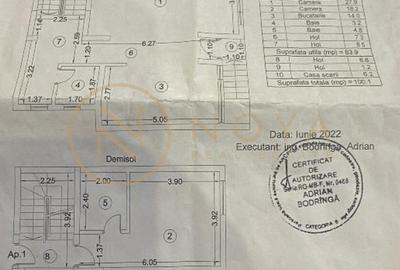 Apartament 3 camere 100mp + curte 40mp in zona Crangasi | Bloc NOU - 8