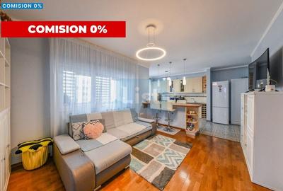 Apartament cu 3 camere semidecomandat, mobilat în Florești