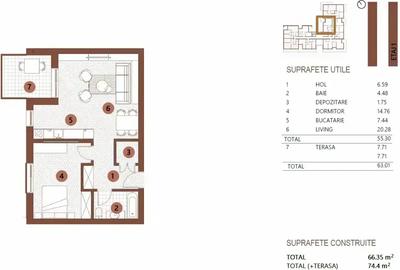 2 Camere Premium | Floreasca | Bloc Boutique Nou - 11