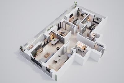 Apartament 4 camere în complex premium - 19