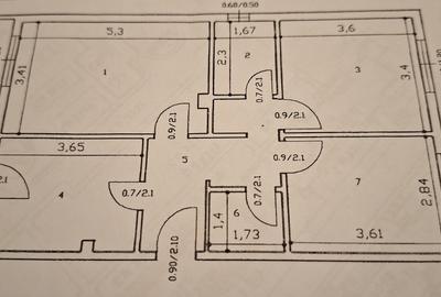 Apartament 3 camere, DECOMANDAT!  Nicolina-Belvedere! mutare imediata - 15