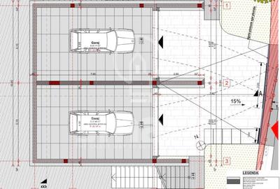 Teren autorizat duplex Grigorescu 550 mp view panoramic construcție imediata - 3
