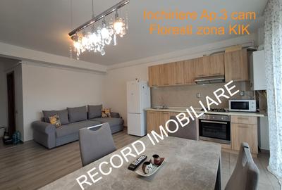 Apartament renovat 3 cam, et.2 sup 68 mp str.Florilor in Floresti - 1