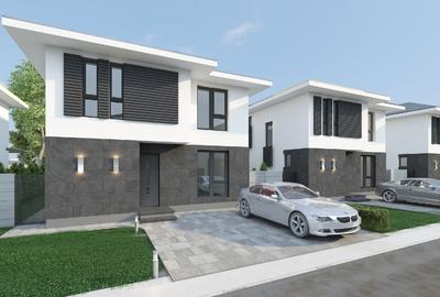 Bragadiru Safirului – Vilă Singulara cu 316 mp teren în Complex Privat Securizat - 12