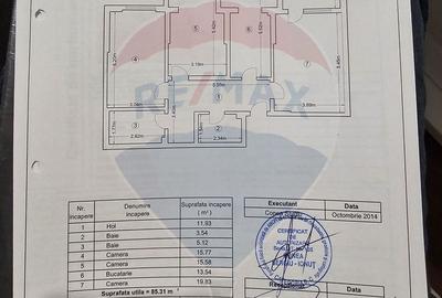 Apartament de vanzare 3 cam mobilat si utilat, parcare si boxa Ghencea - 19