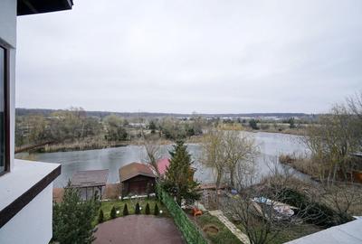 👉 Vilă spectaculoasă pe lac – Ghermănești | 552 mp | Terasă, ponton, - 6