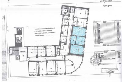 Spatiu in cladire de birouri / zona Universitate / 3 camere - 80mp / - 1