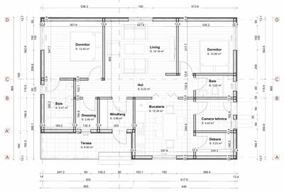 Casă plan parter 103 mp, teren 1000 mp,  66.000 euro! - 1