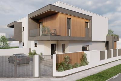 Duplex Sacalaz P+E,4Camere,3 Bai,Proiect Modern - 3