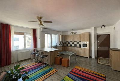 Apartament cu 3 camere semidecomandat, mobilat în Florești